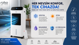 Robo Art Tech Hava Isıtıcı ve Soğutucu İncelemem: Gerçek Kullanıcı Deneyimi