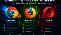 Chrome vs Firefox vs Opera: Hangi Tarayıcı Daha Güvenli ve Daha Hızlı?