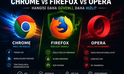 Chrome vs Firefox vs Opera: Hangisi Daha Güvenli ve Daha Hızlı?