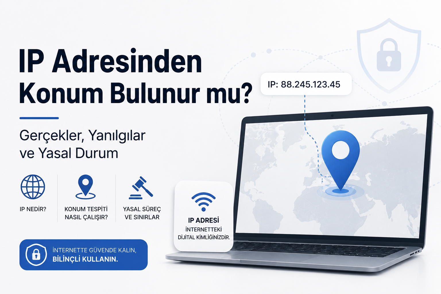 IP Adresi İle Birinin Konumunu Bulabilir misin (Yasal Sınırlar)